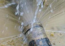our professional contractors fix leaky pipes
